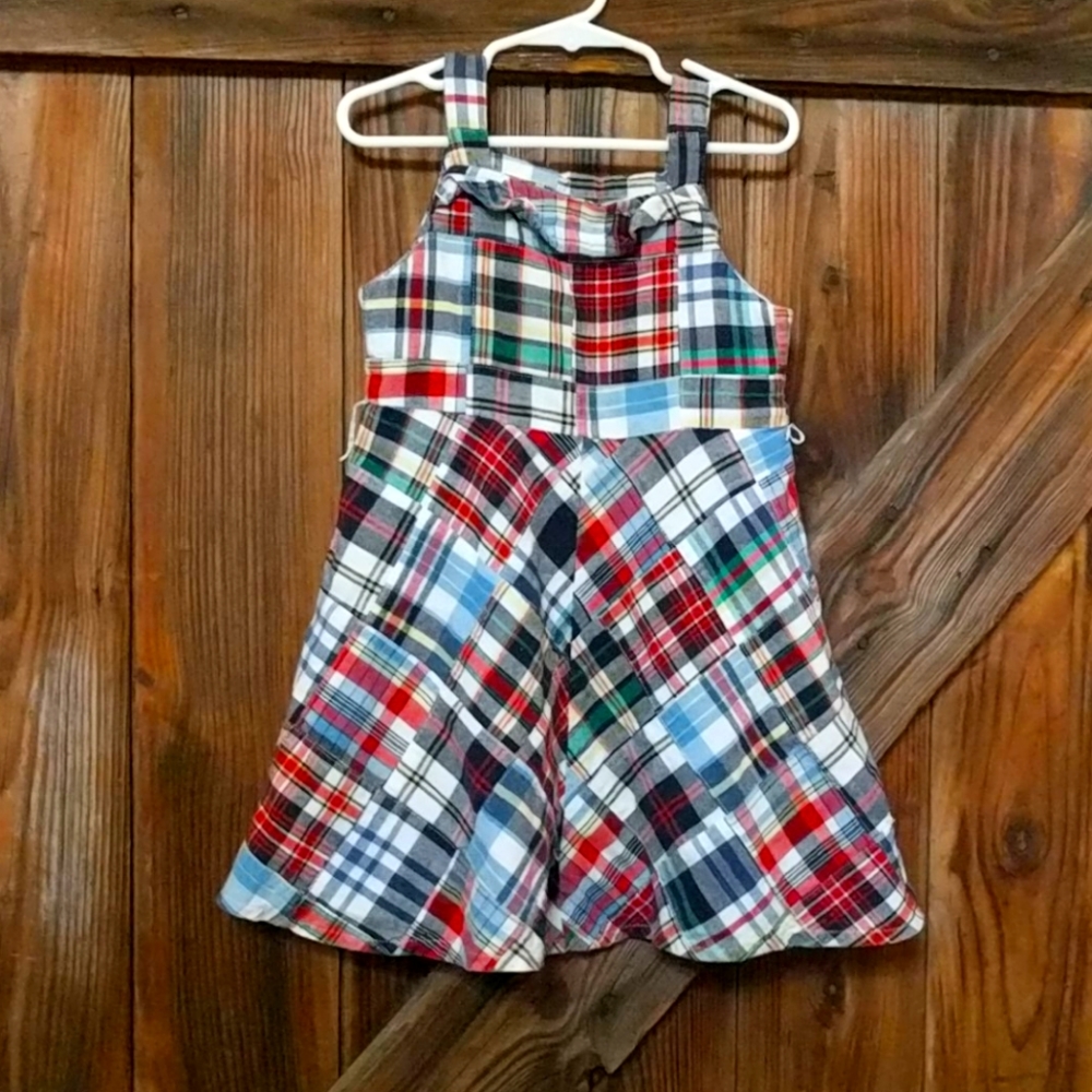 Vintage Plaid CWD Kids Dress